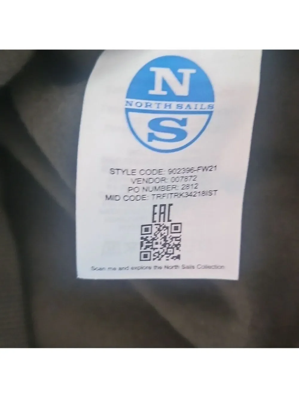 North Sails Men’s Olive Green Crewneck Sweatshirt | XXL | NWT | Preppy Sporty